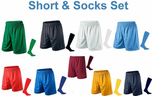 Mens football shorts and - mens, socks