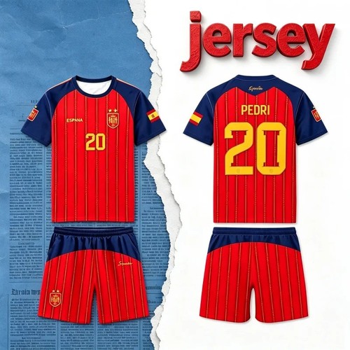 Spain away kids football kit - kids,