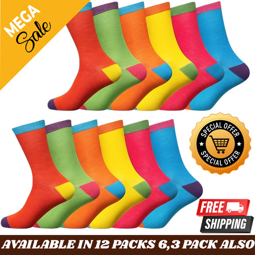 Mens coloured design socks - mens,
